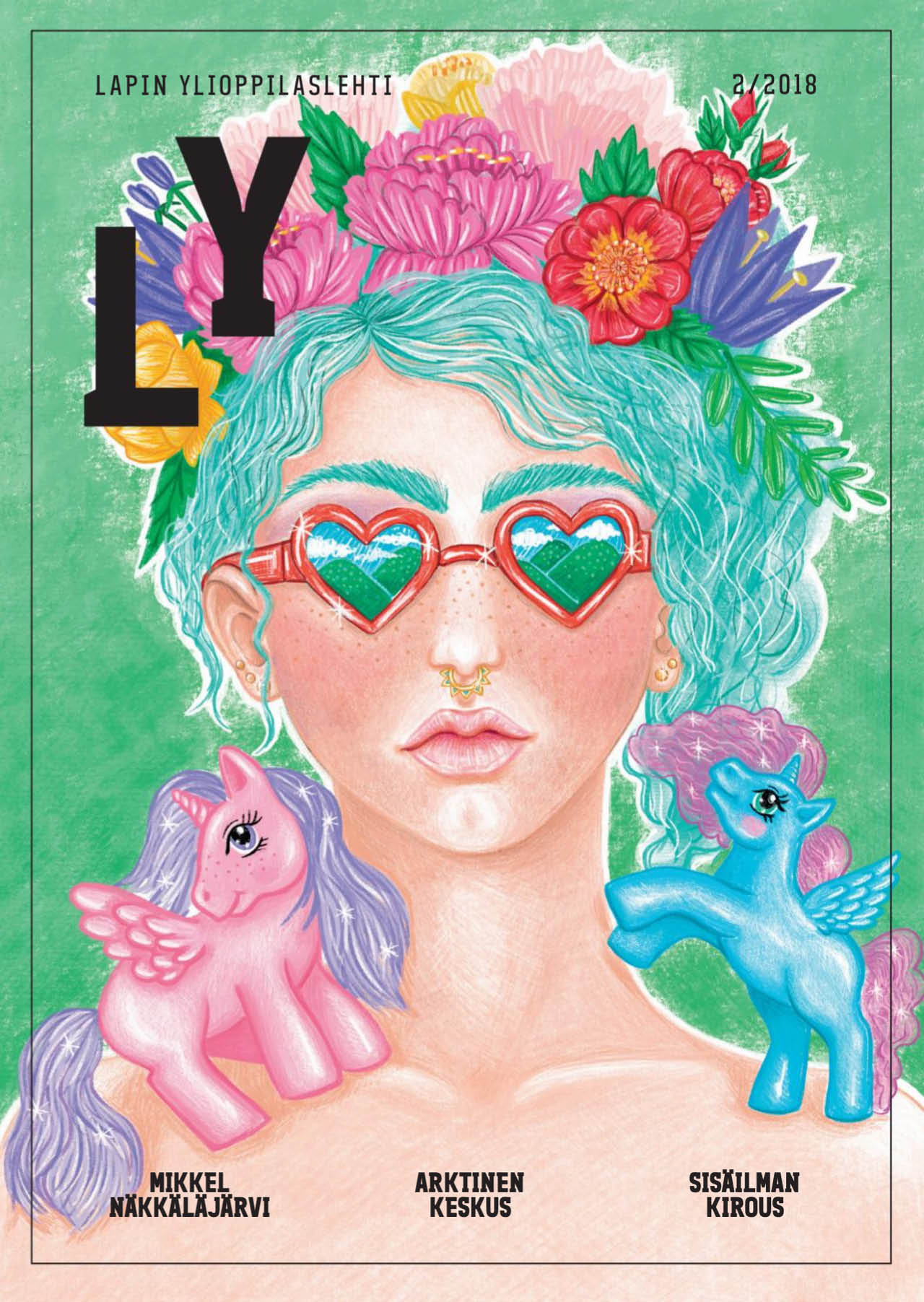 Lapin ylioppilaslehti kuvitus