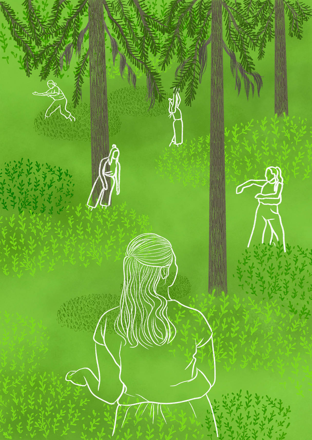 Tanssilähettiläät kuvitus